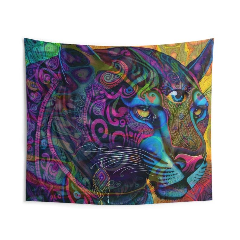 FullView Black Panther tapestry 75x100 чёрный