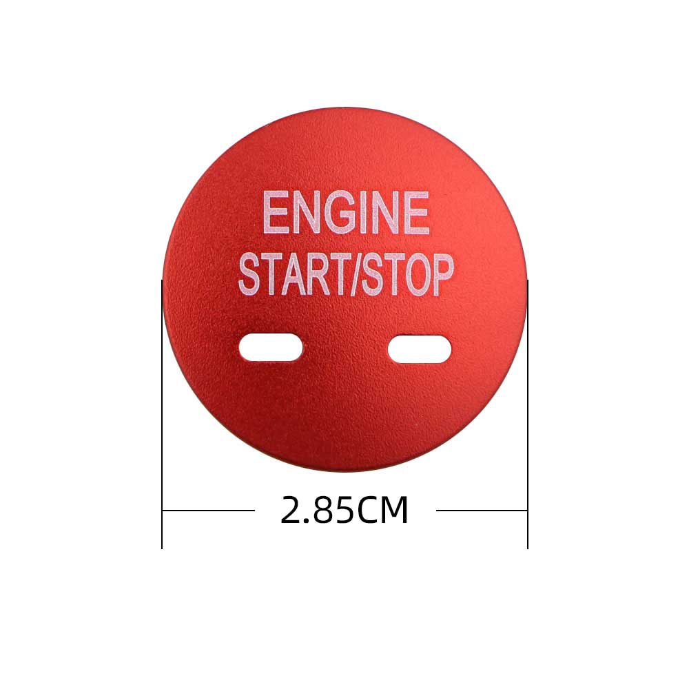 For MG 5 6 ZS HS 2020 2025 Ignition Switch Ring Engine Button Sticker Decoration Cover Keyless Entry Antenna Ring Accessories