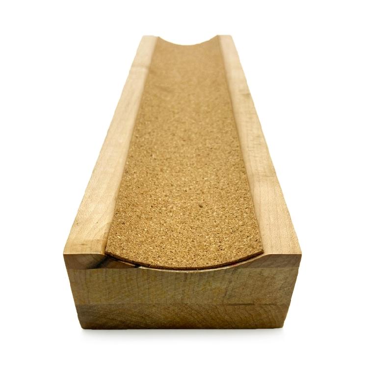 1 Stück Gitarrenbass-Halsstütze Gitarre Buchenholz Halsstütze Langer Halsstützständer