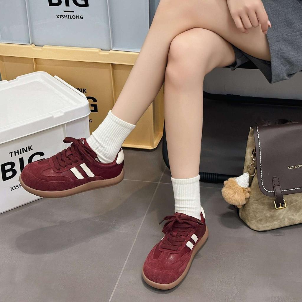 Flat bottom non-slip versatile moral training shoes women's 2025 new women's shoes children's popular soft sole light leisure not tired feet