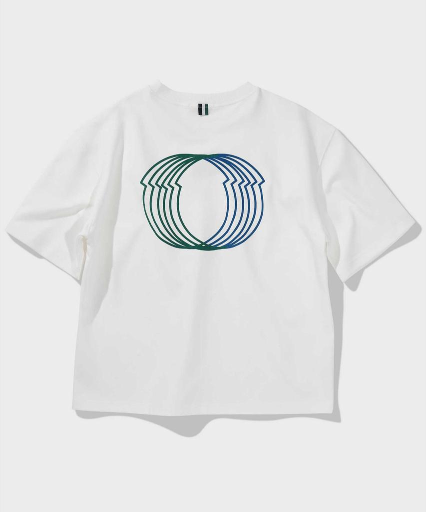 FFEFF STUDIO Symbol Graphic Short Sleeve T-Shirt (Ivory)