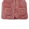 1-5 Years Kids Warm Fleece Vest Sleeveless Button Top