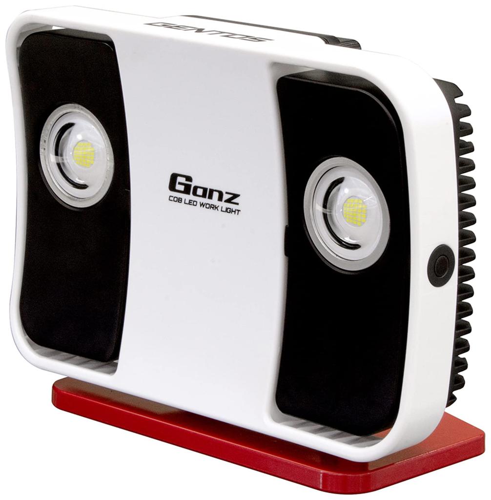 GENTOS Floodlight LED Work Light Rechargeable AC Power Compatible Lumens 2 Hours of Lighting Dustproof Water Uses Dedicated Rechargeable Battery Ganz