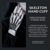 Halloween Skeleton Hand Set, Punk Ghost Hand Suffocating Necklace, Swing Earrings, and Accessories for Role Playing Festival Party Costumes