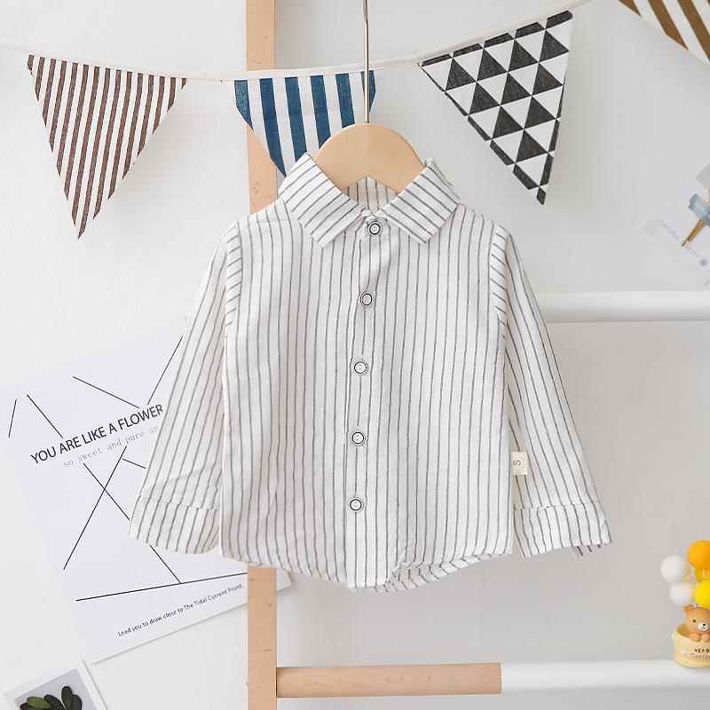 2024 Spring & Autumn Baby Boy Houndstooth Suit: Vest, Long Sleeve Shirt, and Pants