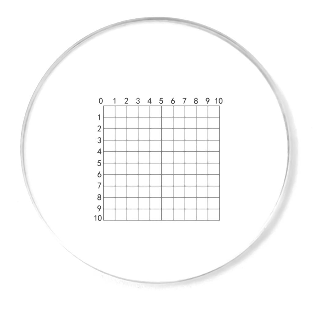 C1-C7 Microscope Calibration Slide High Precision Stage Micrometer Ocular Reticle Eyepieces Calibration Ruler Slides