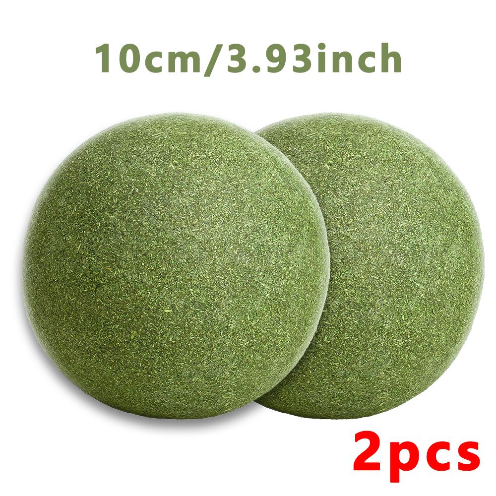 Katzenminze Bälle Lustiger Leckbarer Katzensnack Katzenminze Bälle Kätzchen Spielen Kauen Zähne Putzen Spielzeug Für Kleine Mittlere Katzen Haustierbedarf