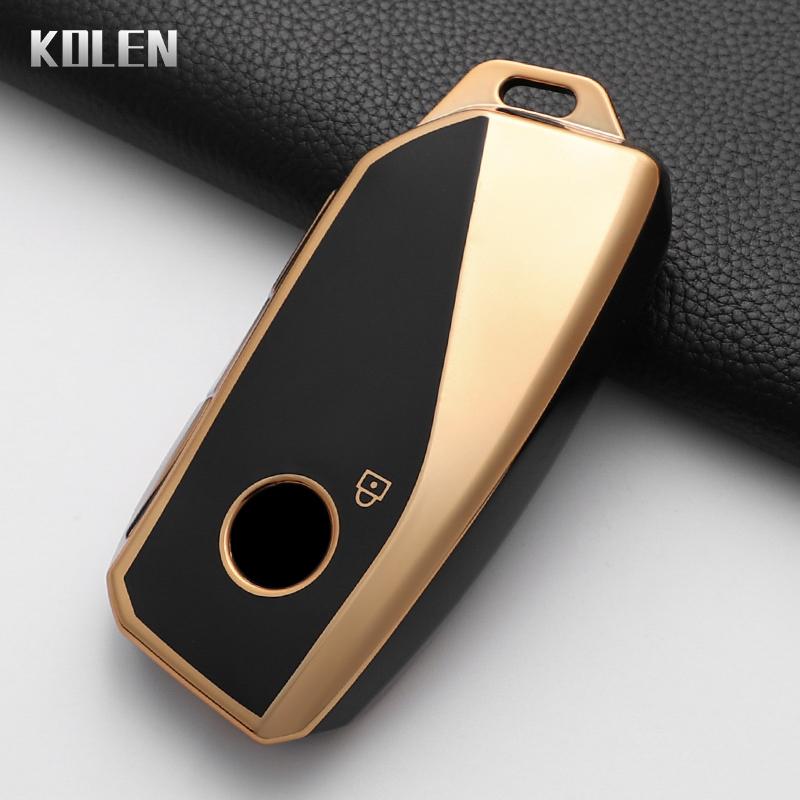 Luxury Car Remote Key Case Cover For Bmw 1 5 7 Series X1 X3 X5 X6 X7 Xm Ix U06 G09 G70 G80 G81 I5 Ix3 Ix1 Protected Keychain Fob