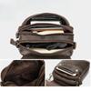 The First Layer of Cowhide Men's Shoulder Bag, Leather Trend Men's Bag, European and American Men's Large-capacity Messenger Bag