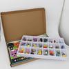 Sprunki Collectible Box Figures, Dolls, Blocks, Toys, Dolls, 4-5cm Tall, 24-Piece Set, Pre-painted (48 Pieces/Color Packaged)
