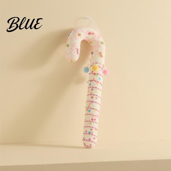 Stocking Stuffer Holiday Gifts Christmas Foam Ornament Large Candy Cane Lollipop Gingerbread Gift Box Colorful Tree Decorations Hanging Decoration