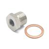 M18 X 1.5 MM To M10 X 1.0 MM Exhaust O2 Oxygen Sensor Spacer Reducer Adapter Connector Accessories
