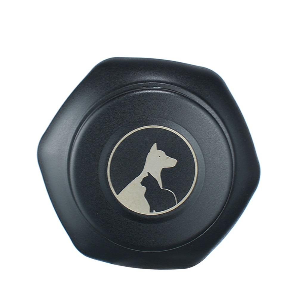 Stainless Steel Pet Memorial Ash Urn Sealed Jar Black Cat Funeral Keepsake Moisture-Proof Dog Cremation Urn Home Memorial