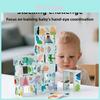 Dinosaur Wooden Domino Set For Toddlers Educational Cognitive Fine Motor Skills Development Toy