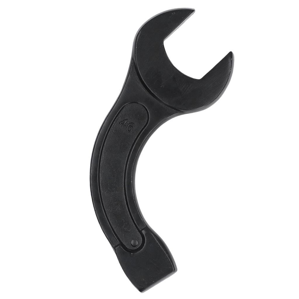 Open Tapping Wrench High Carbon Steel Heavy Duty Bent Handle Single Head Wrench for Repair Maintenance 46mm   1.81in