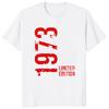 Hot Sale Novelty 50th Birthday Gifts 50 Years Retro Vintage 1973 T Shirts Graphic Streetwear Short Sleeve Summer Style Tshirt