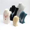 Neck Mold Necklace Display Stand Human Shape Ornament Holder Portable Mannequin Bust  Jewelry Show