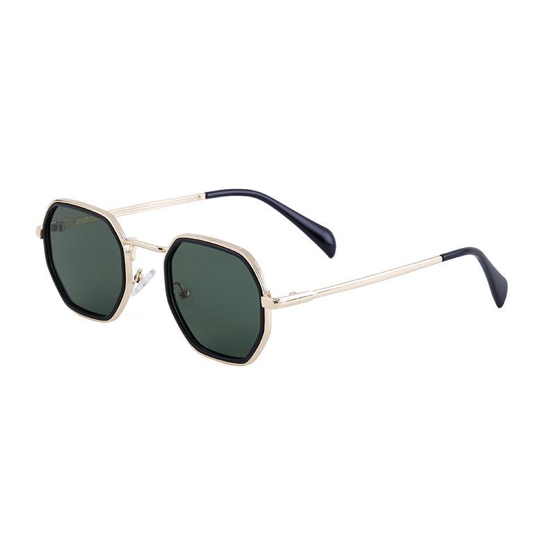 Vintage Square Sunglasses Men'S Punk Style Small Frame Sunglasses Men'S Shades