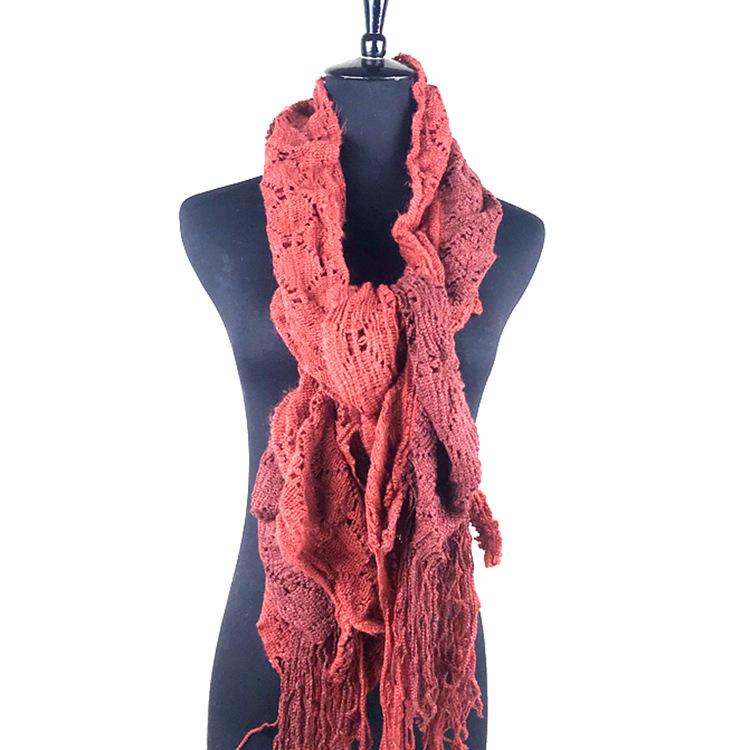 Autumn And Winter Warm Cashmere Fringed Student Plaid Scarf Women'S Winter Versatile Shawl