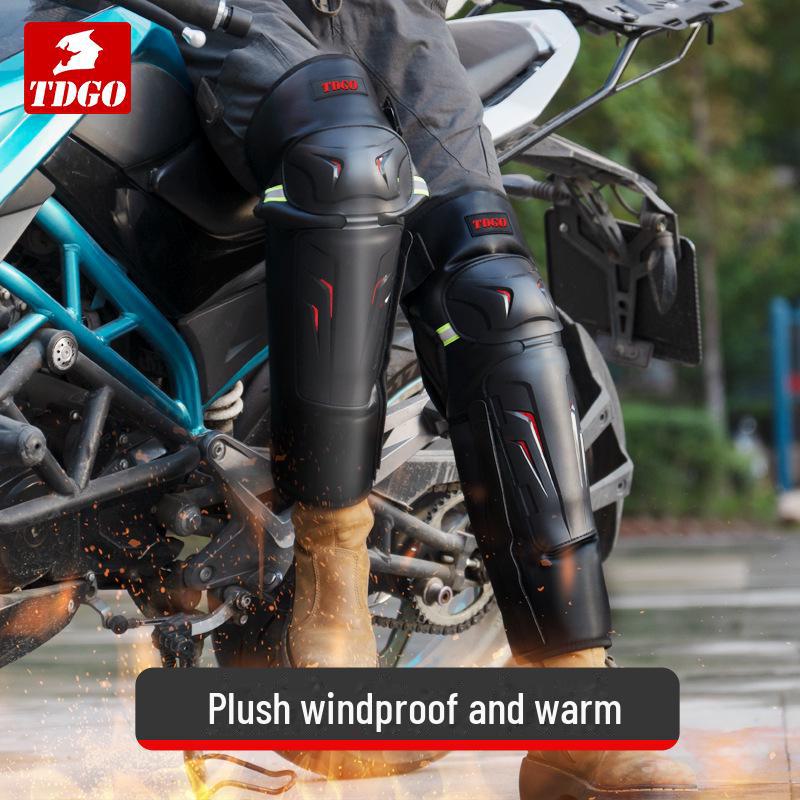 Winddichte Motorrad-Knie- und Armschützer: Winterreitschutz, Anti-Fall Knight Sports Gear