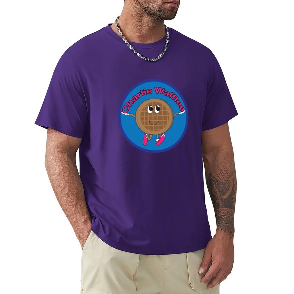 Charlie Waffles TShirt Plus Size Tops Cute Clothes Cute Tops Mens Graphic Tshirts Funny