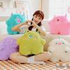 Cartoon Big-Eyed Monster Plush Doll: Children's Pillow Toy Gift