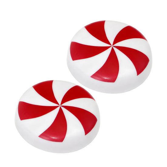 Christmas Knob Covers for Cabinets Red White Peppermint Stretchable Handle Covers Decorative Drawer Pulls for Holiday Kitchen Bathroom Home Decor