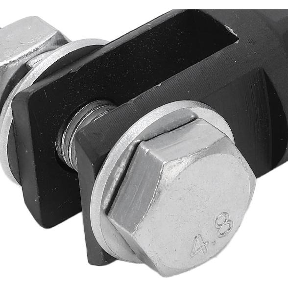 Scissor Jack Adapter, High Strength Rust Resistant Universal Scissor Jack Connector for Trailer for RV for Use with 12in Drive Impact Wrench