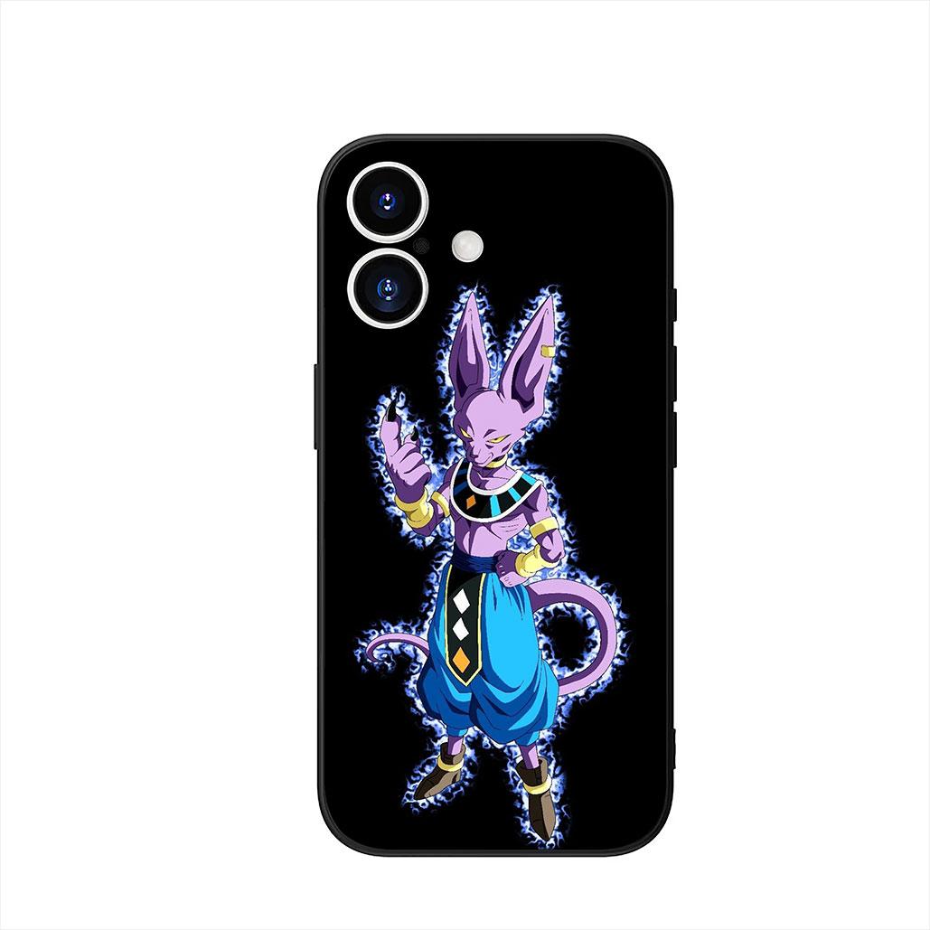 Beerus Whis Dragons Gokus Balls Case for Motorola Moto Edge 70 60 Fusion 40 NEO 20 Pro G Stylus G56 G96 G71 G73 G41 G42 G51 G52 Motorola Moto G52