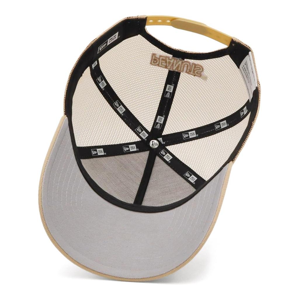 New Era 9FORTY Trucker Mesh Cap Camel Peanuts Snoopy ONSPOTZ and 9FORTY Stylish Streetwear Travel Sun Gift Idea A-Frame (14676942, NER36C4691), Beige,