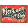 Metal Signs Vintage Metal Plates Posters Retro Wall Art Bar Accessories Mancave Tin Sign Room Luxury Home Decor Item Decorati