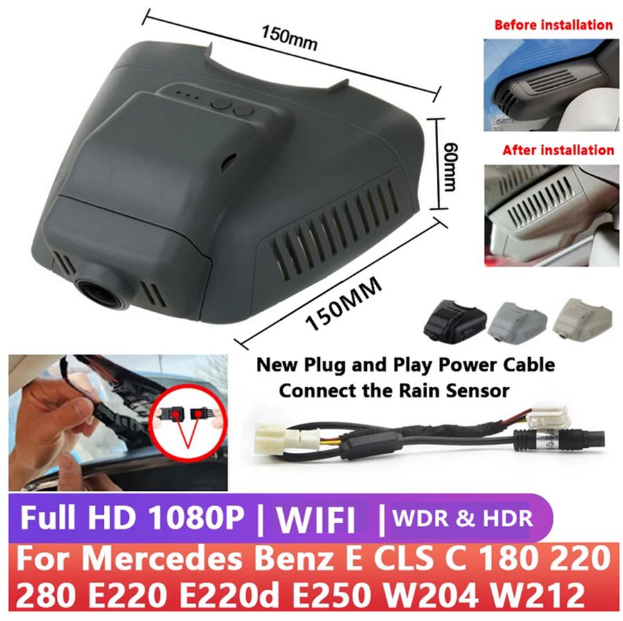 

Для Benz E CLS C 180 220 280 E220d E250 W204 W212 HD DVR Видеорегистратор Видеокамера
