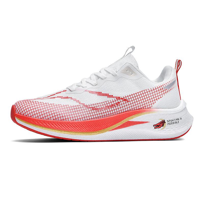 Chitu 7pro Year of the Dragon Fluorescent Sports Shoes Carbon Board Real Explosion Soft Bottom Breathable Running Men's Shoes High School Entrance Exa