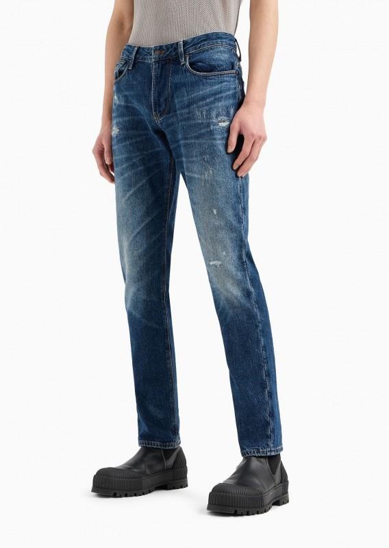 Emporio Armani Men's Jeans Denim Pants BLU J06 - Size: 36