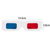 3D Red & Blue Stereoscopic DIY Paper Frame Glasses for Decoding