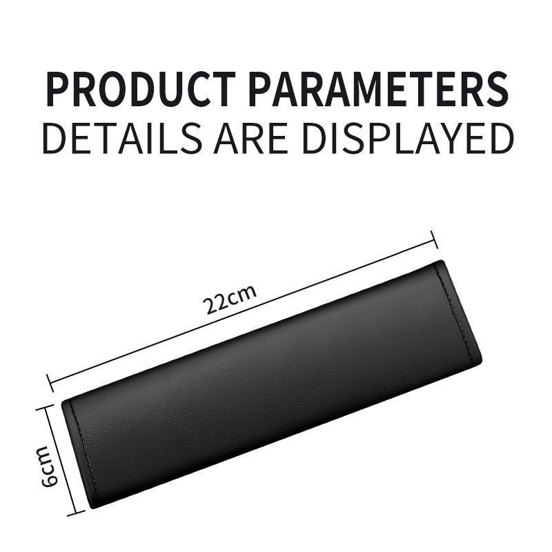 2PC Seat Belt Covers Car Shoulder Pad Seat Belt For Opel Vauxhall OPC ADAM Insignia Antara Corsa J D H Kadett GT Car Accessories
