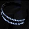 Korean Non-Slip Double Row Plum Blossom Headband for Women and Kids – Versatile Hairpin Accessory