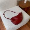 Korean Fashion Hobos Bag for Women   Casual Simple Niche Design Crossbody Saddle Bags