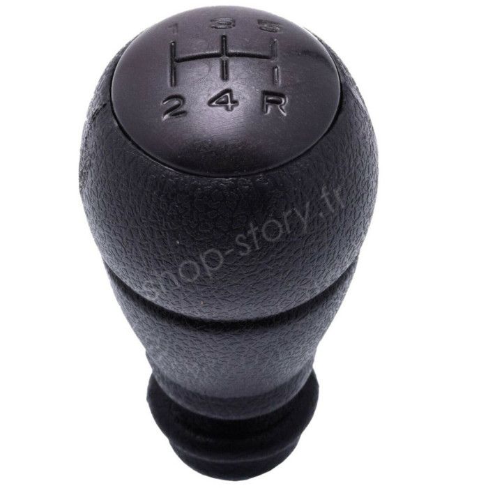 

SHOP-STORY - RA2903002:Pommeau de Levier de Vitesse Noir pour Véhicules CITROËN Berlingo, Saxo, Xsara & PEUGEOT 106, 3008, 5008, Par