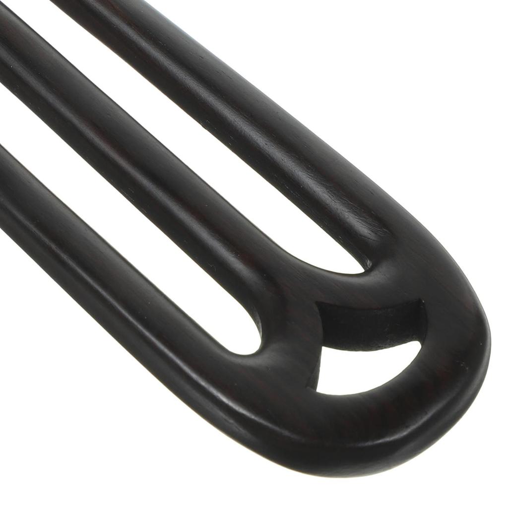 Chinese Style Wooden Hair Stick Bun Holder for Women Teens Smooth Sandalwood Hair Fork Elegant Retro Hairpin Wedding Party Prom