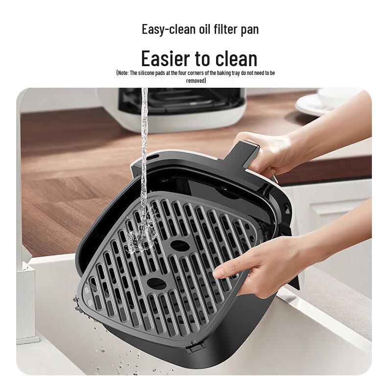 Midea 5.3L Dual Heat Air Fryer with Micro Steam