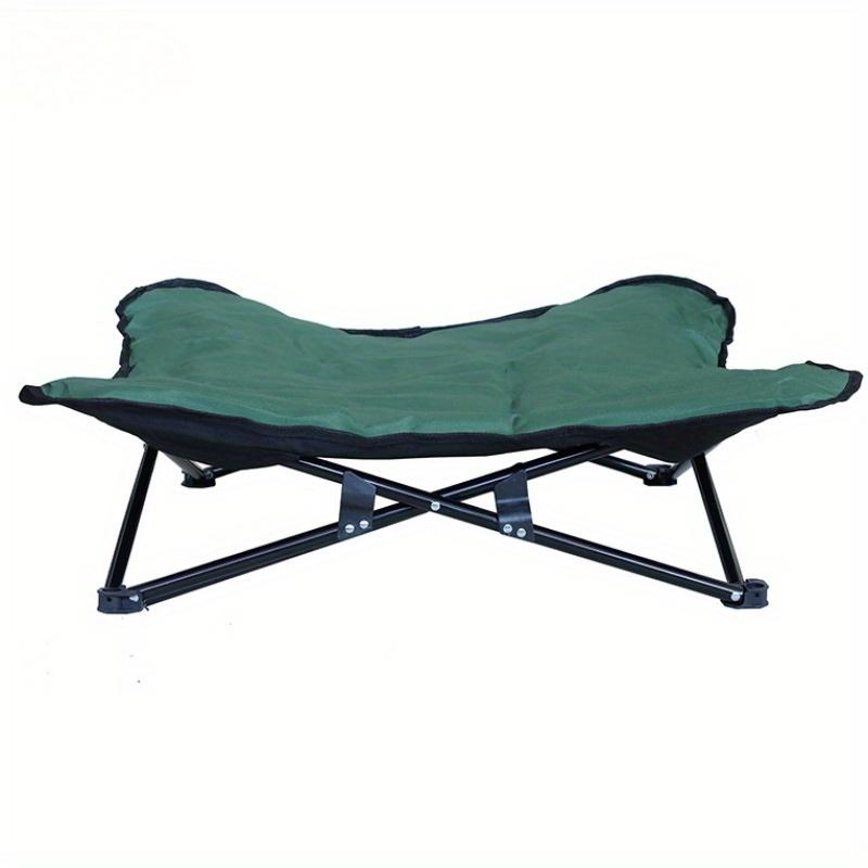 Portable Folding Dog Bed - with Detachable Mattress & Storage Bag - Durable Pet Bed for Outdoor Travel and Camping