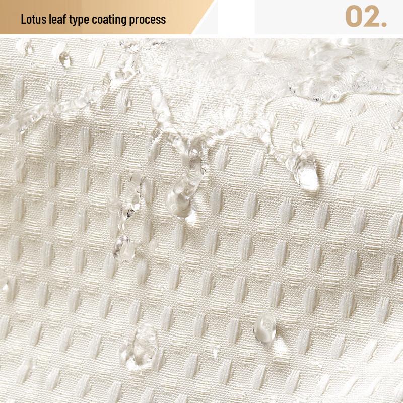 Hanyou Waterproof Waffle Shower Curtain