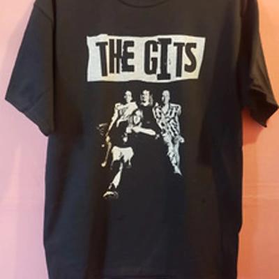 The Gits Concert T Shirt Black All Size S 4xl Gifl For Fan Vintage Versatile Casual Homme Breathable Slightly Unisex