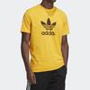 Adidas Originals Trefoil T-Shirt Men Tops Gold GD9913