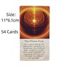 Carte Oracolo Energia Curativa Un Mazzo da 54 Tarocchi Inglesi Edizione Divinazione Giochi da Tavolo