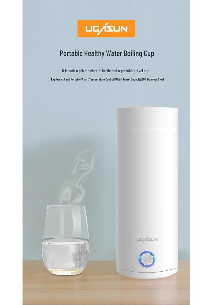 Portable Electric Heating Cup: Fast-Heating Insulated Mini Kettle & Health Pot