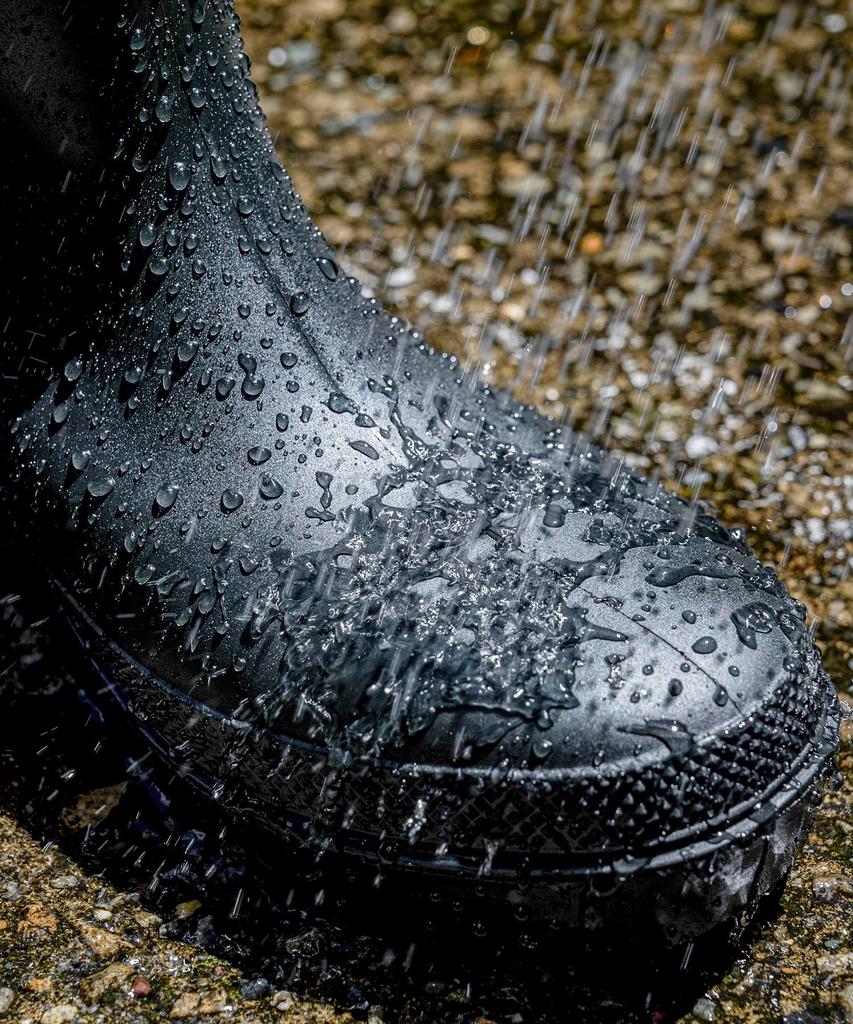 GORDON MILLER Waterproof Car Wash Size Dark 1663919 Boots, Small, Gray,