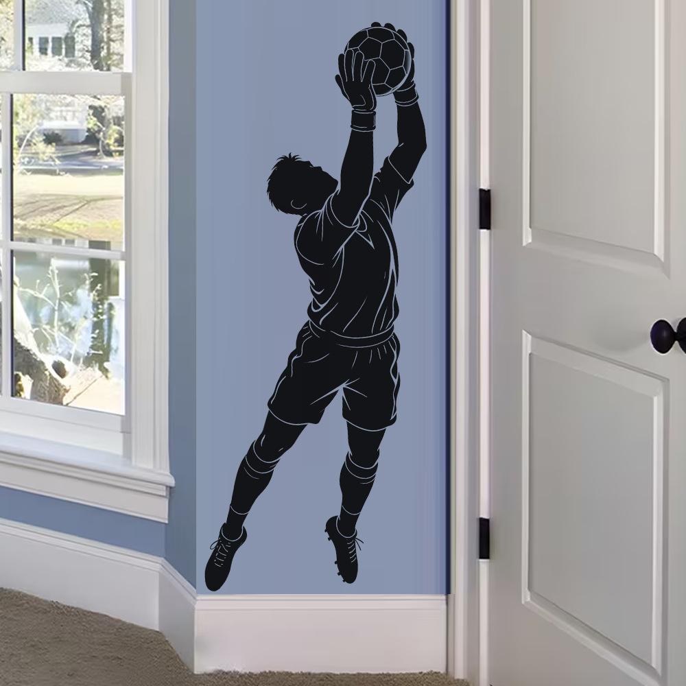 Minimalist Basketball Kid Wall Sticker Self-Adhesive Removable for Children Room Study Room Home Decor Art