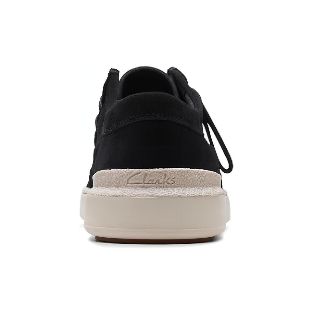 Clarks Suede Retro Low-Top Sneakers Men sneakers Black 261724497